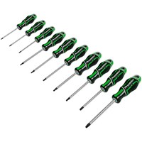 Sealey AK4324HV 10 Piece Grip Max Torx Hi Vis Screwdriver Set