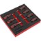 Sealey GripMAX 17 Piece Stubby Screwdriver Set in Module Tray  Sealey GripMAX 17 Piece Stubby Screwdriver Set in Module Tray