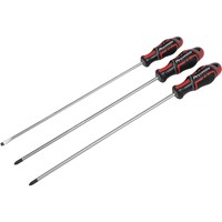 Sealey GripMAX 3 Piece Long Screwdriver Set