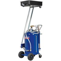 Sealey AK462DX Mobile Oil Drainer Cantilever Air Discharge and Probes Sealey AK462DX Mobile Oil Drainer Cantilever Air Discharge and Probes