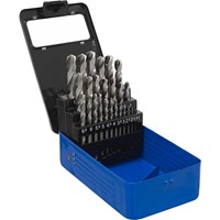 Sealey 25 Piece HSS-G Drill Bit Set Sealey 25 Piece HSS-G Drill Bit Set