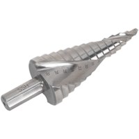 Sealey Double Spiral Fluted HSS Step Drill Bit