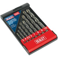 Sealey 8 Piece Masonry Drill Bit Set