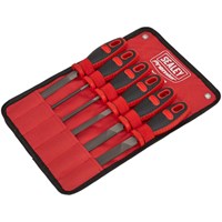 Sealey 6 Piece Engineers File Set Sealey 6 Piece Engineers File Set