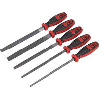 Sealey 5 Piece Smooth Cut Engineers File Set Sealey 5 Piece Smooth Cut Engineers File Set