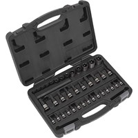 Sealey 38 Piece Combination Drive Torx and Security Torx Socket Bit Set Sealey 38 Piece Combination Drive Torx and Security Torx Socket Bit Set