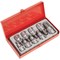 Sealey 9 Piece 1/2" Drive Hexagon Socket Bit Set  Sealey 9 Piece 1/2" Drive Hexagon Socket Bit Set