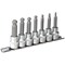 Sealey 7 Piece 3/8" Drive Ball End Hexagon Socket Bit Set Metric  Sealey 7 Piece 3/8" Drive Ball End Hexagon Socket Bit Set Metric
