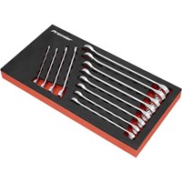 Sealey 12 Piece Drop Forged Combination Spanner Set Metric Sealey 12 Piece Drop Forged Combination Spanner Set Metric