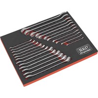 Sealey 23 Piece Combination Spanner Set Sealey 23 Piece Combination Spanner Set