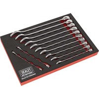 Sealey 12 Piece Combination Spanner Set in Module Tray Sealey 12 Piece Combination Spanner Set in Module Tray
