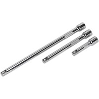Sealey 3 Piece 3/8" Drive Socket Extension Bar Set