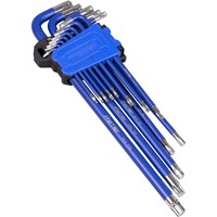 Sealey 13 Piece Anti Slip Extra Long Torx Allen Key Set