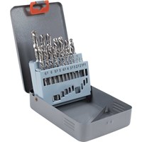 Sealey 19 Piece Left Hand Spiral Drill Bit Set Sealey 19 Piece Left Hand Spiral Drill Bit Set