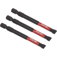 Sealey Impact Power Tool Slotted Screwdriver Bits Sealey Impact Power Tool Slotted Screwdriver Bits
