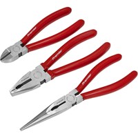 Sealey 3 Piece Plier Set Sealey 3 Piece Plier Set