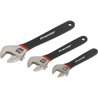 Sealey 3 Piece Adjustable Spanner Set Sealey 3 Piece Adjustable Spanner Set
