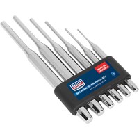 Sealey 6 Piece Parallel Pin Punch Set Sealey 6 Piece Parallel Pin Punch Set