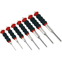 Sealey 7 Piece Sheathed Parallel Pin Punch Set Sealey 7 Piece Sheathed Parallel Pin Punch Set