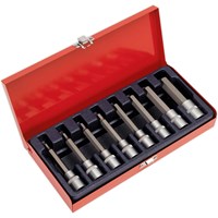 Sealey 8 Piece 1/2" Drive Hexagon Socket Bit Set Sealey 8 Piece 1/2" Drive Hexagon Socket Bit Set