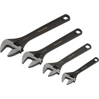 Sealey 4 Piece Adjustable Wrench Set Sealey 4 Piece Adjustable Wrench Set