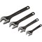 Sealey 4 Piece Adjustable Wrench Set  Sealey 4 Piece Adjustable Wrench Set