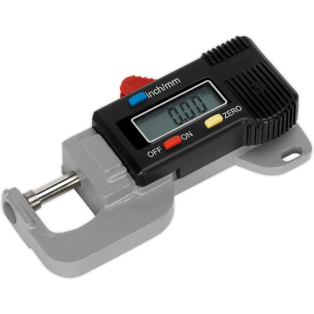 Sealey Ak9638d Digital External Micrometer 0Mm - 12.7Mm Size 1