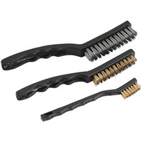 Sealey 3 Piece Auto Engineers Wire Hand Brush Set Sealey 3 Piece Auto Engineers Wire Hand Brush Set