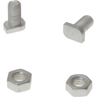 ALM GH003 Aluminium Cropped Head Bolts and Nuts ALM GH003 Aluminium Cropped Head Bolts and Nuts