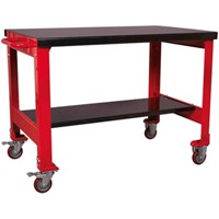 Sealey Mobile 2 Level Metal Workbench Sealey Mobile 2 Level Metal Workbench