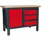 Sealey Workstation with 3 Drawers and 1 Cupboard  Sealey Workstation with 3 Drawers and 1 Cupboard