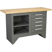 Sealey Heavy Duty Workbench 5 Drawer