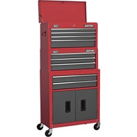 Sealey Roller Cabinet, Mid Chest and Top Chest Combination Sealey Roller Cabinet, Mid Chest and Top Chest Combination