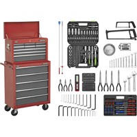 Sealey American Pro 14 Drawer Roller Cabinet and Tool Chest + 239 Piece Tool Kit Sealey American Pro 14 Drawer Roller Cabinet and Tool Chest + 239 Piece Tool Kit