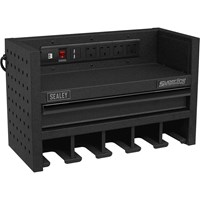 Sealey Superline Pro Power Tool Storage and Power Strip Unit Sealey Superline Pro Power Tool Storage and Power Strip Unit