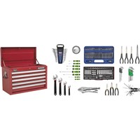 Sealey Superline Pro 5 Drawer Tool Chest + 138 Piece Tool Kit Sealey Superline Pro 5 Drawer Tool Chest + 138 Piece Tool Kit