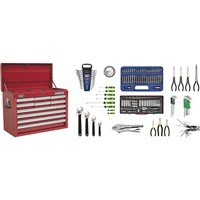 Sealey Superline Pro 10 Drawer Heavy Duty Tool Chest + 138 Piece Tool Kit Sealey Superline Pro 10 Drawer Heavy Duty Tool Chest + 138 Piece Tool Kit
