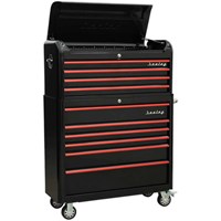 Sealey Premier Retro Style Wide 10 Drawer Roller Cabinet and Tool Chest Sealey Premier Retro Style Wide 10 Drawer Roller Cabinet and Tool Chest