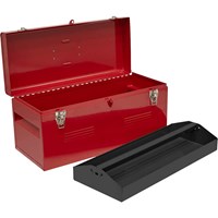 Sealey Heavy Duty Metal Tool Box and Tote Tray