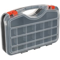 Sealey 42 Compartment Double Sided Organiser Case Sealey 42 Compartment Double Sided Organiser Case