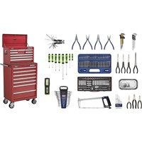 Sealey Superline Pro 15 Drawer Roller Cabinet and Tool Chest + 147 Piece Tool Kit Sealey Superline Pro 15 Drawer Roller Cabinet and Tool Chest + 147 Piece Tool Kit