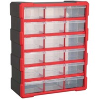 Sealey APDC18R 18 Drawer Cabinet Box Sealey APDC18R 18 Drawer Cabinet Box