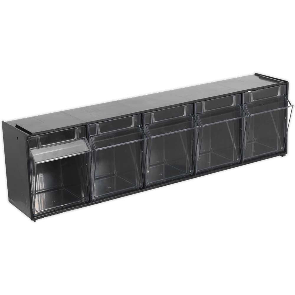 Sealey Stackable And Wall Mountable Bin Storage Cabinet 1.59Kg