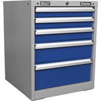 Sealey Premier Industrial Workstation Cabinet 5 Drawer Sealey Premier Industrial Workstation Cabinet 5 Drawer