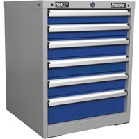 Sealey Premier Industrial Workstation Cabinet 6 Drawer Sealey Premier Industrial Workstation Cabinet 6 Drawer