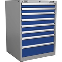 Sealey Premier Industrial Workstation Cabinet 8 Drawer Sealey Premier Industrial Workstation Cabinet 8 Drawer