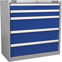 Sealey Premier Industrial Cabinet 5 Drawer Sealey Premier Industrial Cabinet 5 Drawer