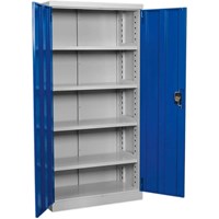 Sealey Premier Industrial Shelving Cabinet 4 Shelf Sealey Premier Industrial Shelving Cabinet 4 Shelf