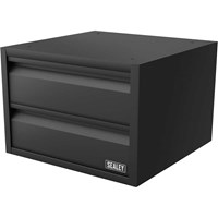 Sealey 2 Drawer Cupboard Standalone or Add On for Modular Racking Kits Sealey 2 Drawer Cupboard Standalone or Add On for Modular Racking Kits