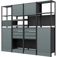 Sealey 4 Unit Wide Modular Racking System Combo Sealey 4 Unit Wide Modular Racking System Combo